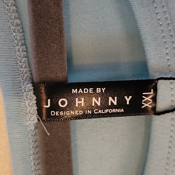 Made by Johnny Blue Modal Scoop Neck Shirt - XXL - NWT - Picture 3 of 4